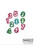 Imagen de CORTANTES DE MASA NUMEROS PLASTICOS 3.26